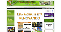 Desktop Screenshot of disfruta-aguascalientes.com