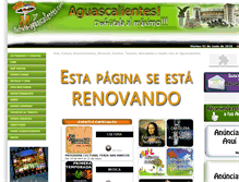 Tablet Screenshot of disfruta-aguascalientes.com